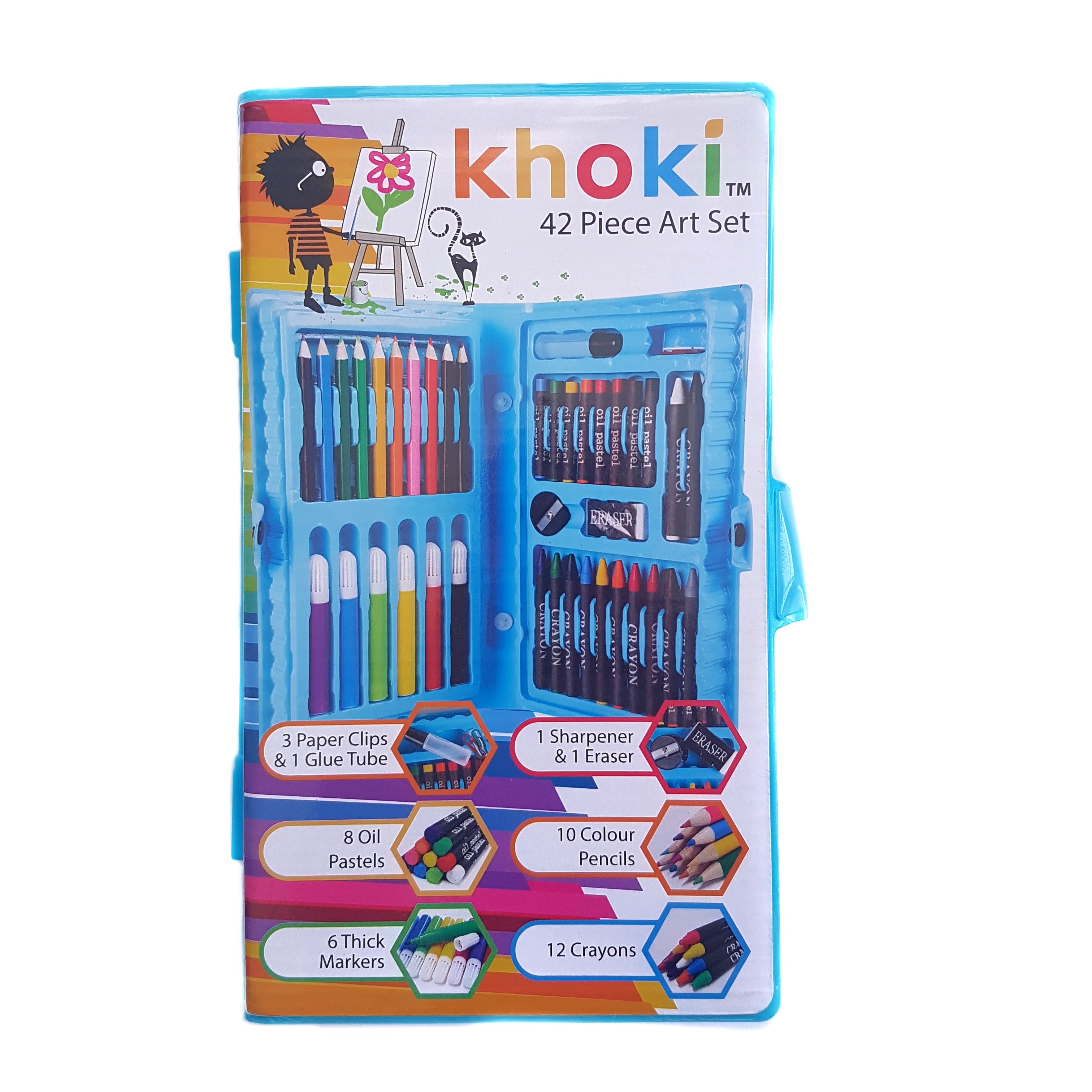 Khoki - 86 Piece Art Set