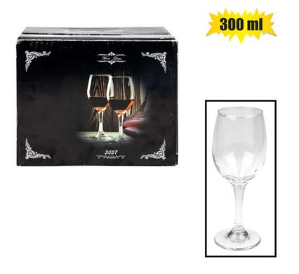 300ml Stemware Red Wine Glass Set (6 Piece Set)