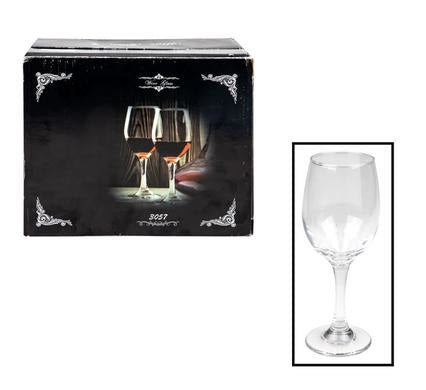 300ml Stemware Red Wine Glass Set (6 Piece Set)