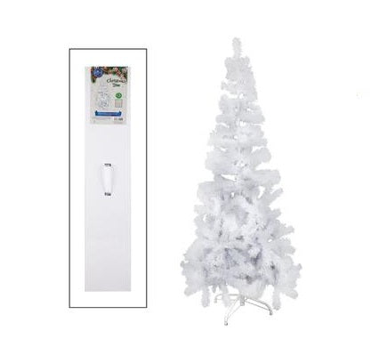 Artificial White Christmas Tree 1.5m 360 Tips Ideal for Ideal for Home, Office, and Xmas Party Décor