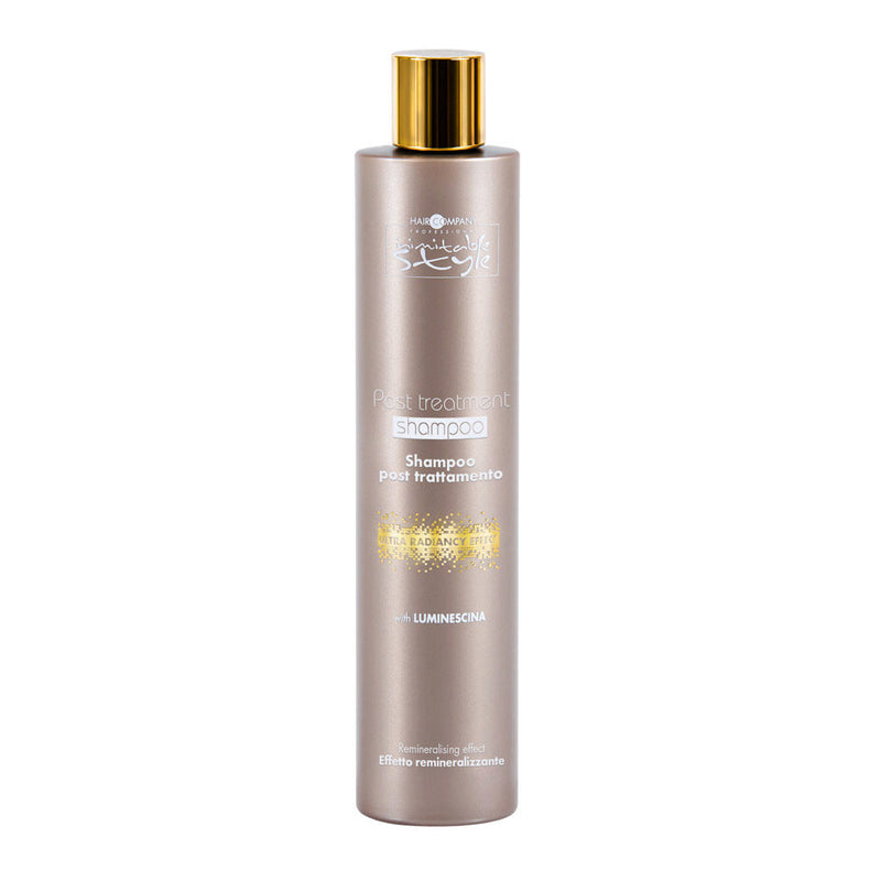 Hair Company Professional Post Treatment Shampoo with Luminescina 250ml For Colour Treated Hair