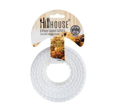 Hillhouse Round Cookie Cutters 6pc