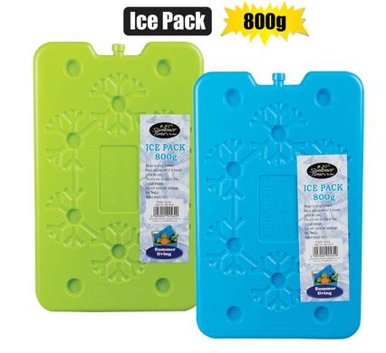 Single Ice Pack, Reusable For Coolers, Large 20X33Cm, Random Colour