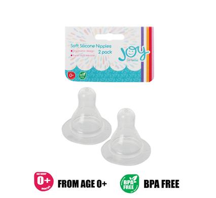 avenusa - Soft Silicone Baby-Bottle Teats 2pc - avenu.co.za - Baby