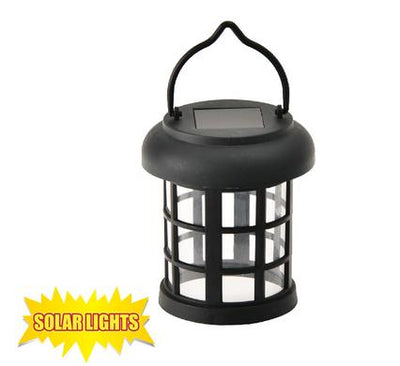 avenusa - Solar Powered Outdoor Hanging Lantern - Balcony, Patio, Garden - avenu.co.za - Tools & Home Improvement, Garden