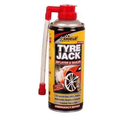 avenusa - Shield Car Tyre Jack - Sealant and Inflator - Emergency Repairs of Tyres - 340 ml - avenu.co.za - Automotive