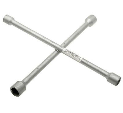 avenusa - 4 Way Cross Wheel Spanner - Assorted Sizes - Universal Lug Nut Wheel Spanner - avenu.co.za - Automotive