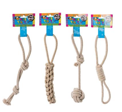 avenusa - Pet Dog Toy TUG-ROPE Soft Set Of 4 - avenu.co.za - Pet Supplies