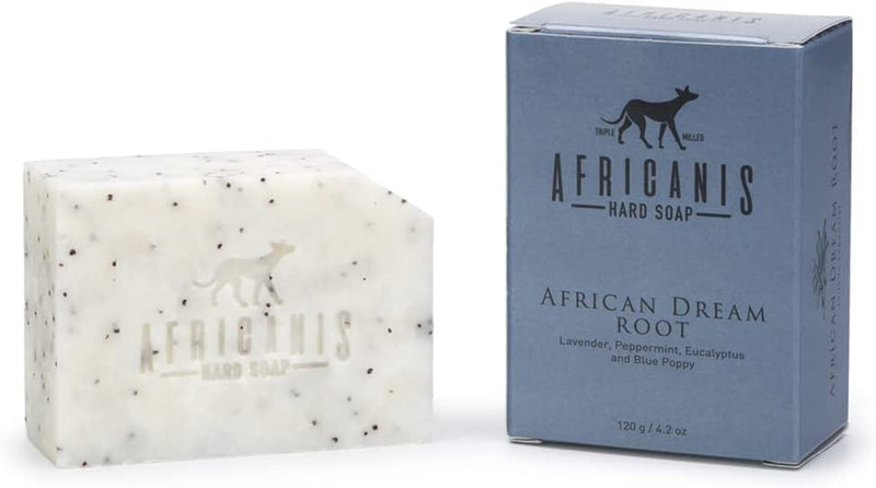 Africanis Botanical Soap Set of 6, Luxury African Soap Gift Set 6 x 120g Body Soaps. All Natural 100%, Vegan Soaps