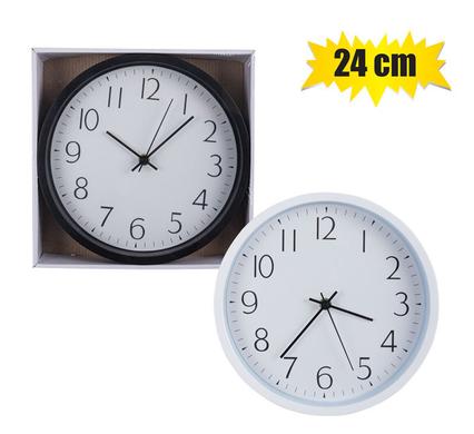 Quartz Wall Clock Round 25cm