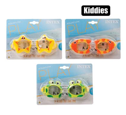 Cute Kids Fun Animal Intex Swim-Goggles, Fun Outdoor Pool Play